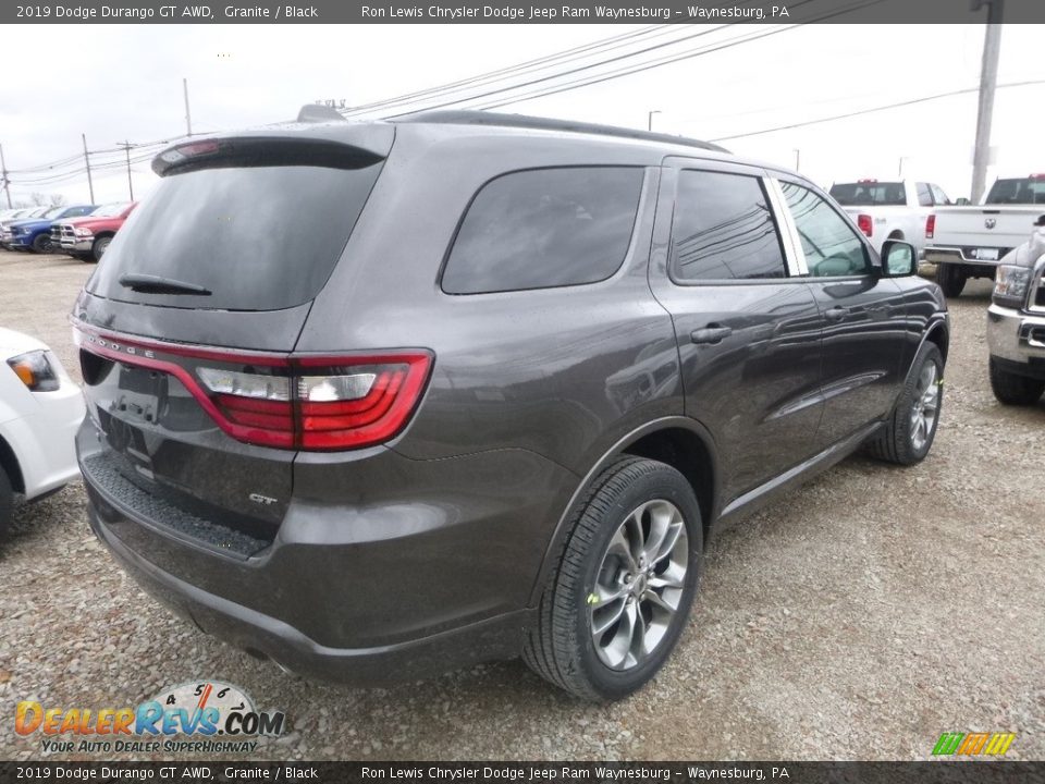 2019 Dodge Durango GT AWD Granite / Black Photo #5
