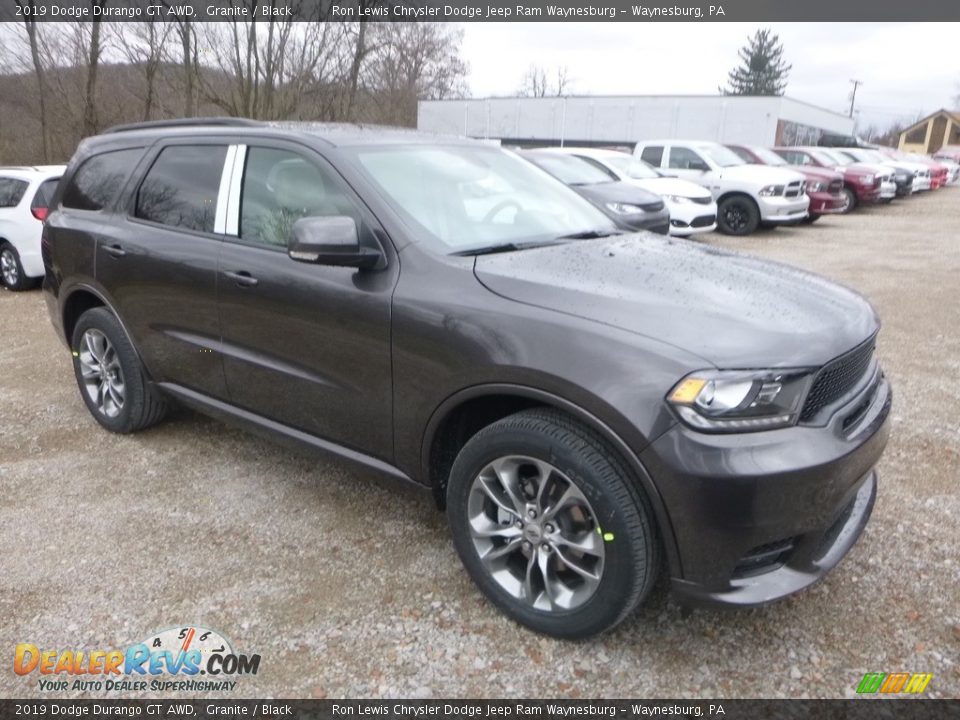 2019 Dodge Durango GT AWD Granite / Black Photo #7