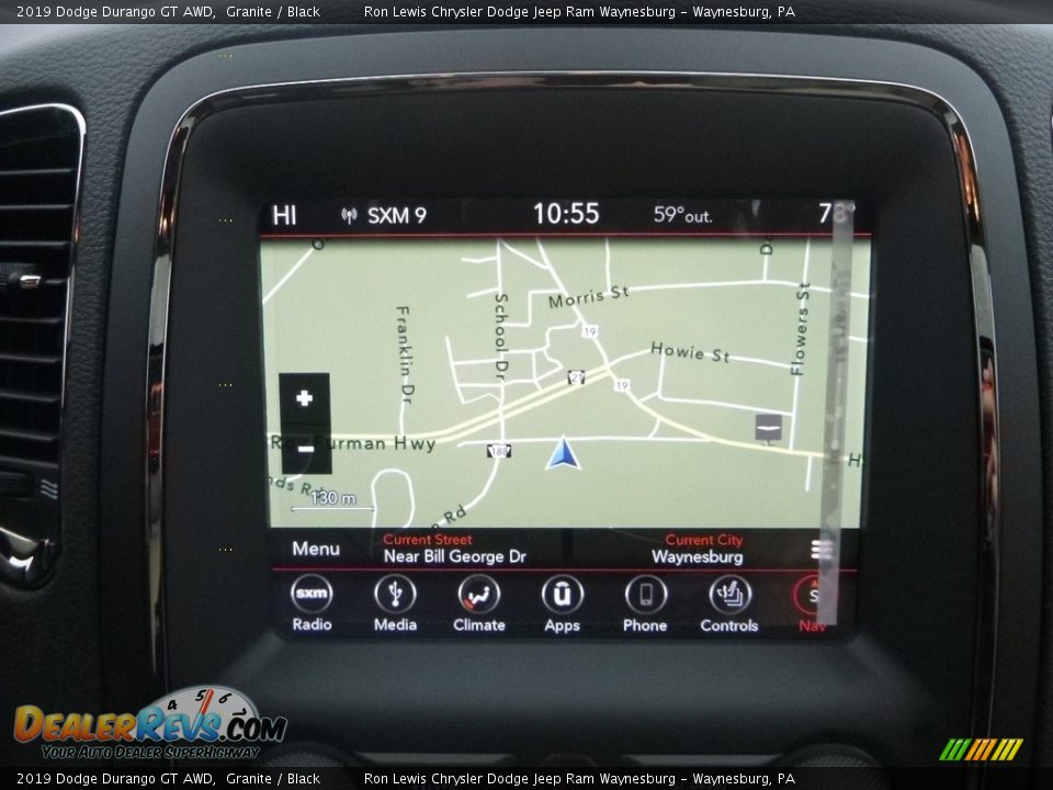 2019 Dodge Durango GT AWD Granite / Black Photo #19