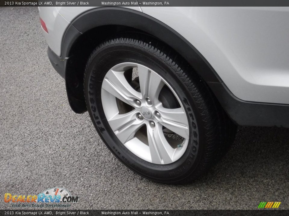 2013 Kia Sportage LX AWD Bright Silver / Black Photo #3