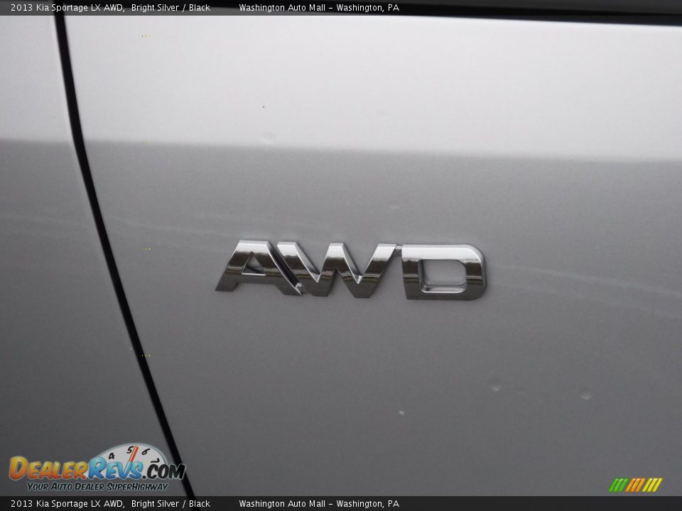 2013 Kia Sportage LX AWD Bright Silver / Black Photo #4