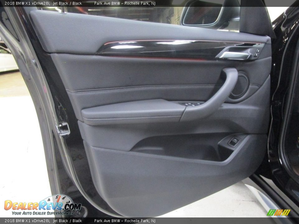 2018 BMW X1 xDrive28i Jet Black / Black Photo #7