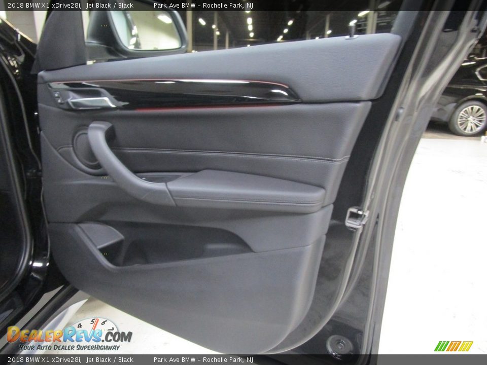 2018 BMW X1 xDrive28i Jet Black / Black Photo #13
