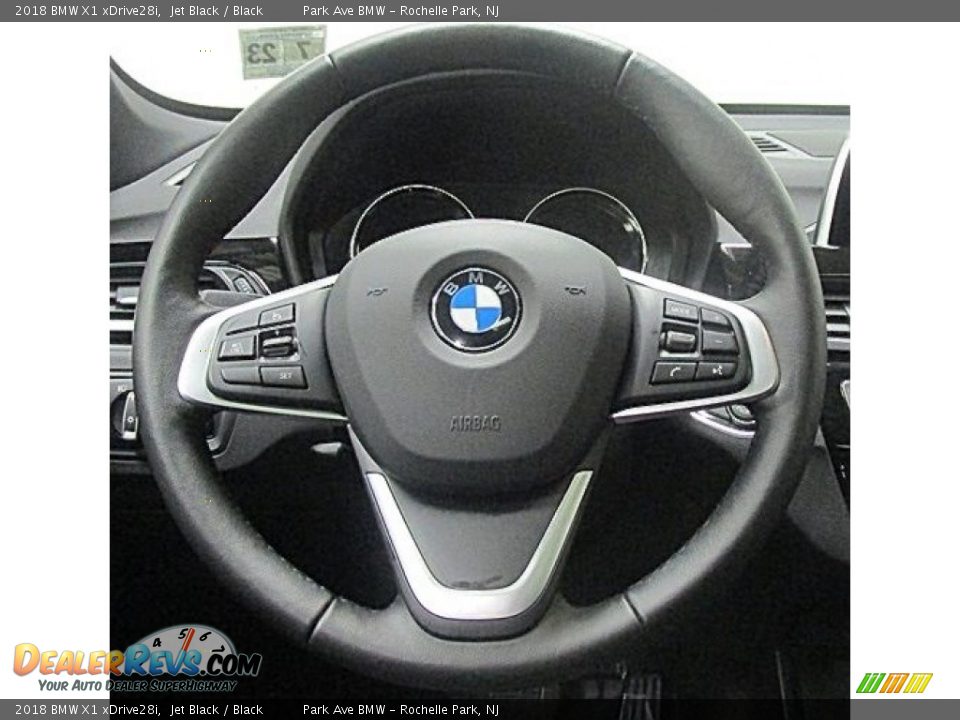 2018 BMW X1 xDrive28i Jet Black / Black Photo #23