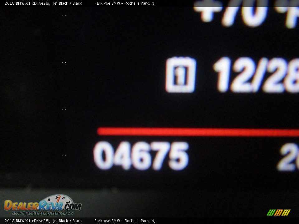 2018 BMW X1 xDrive28i Jet Black / Black Photo #24