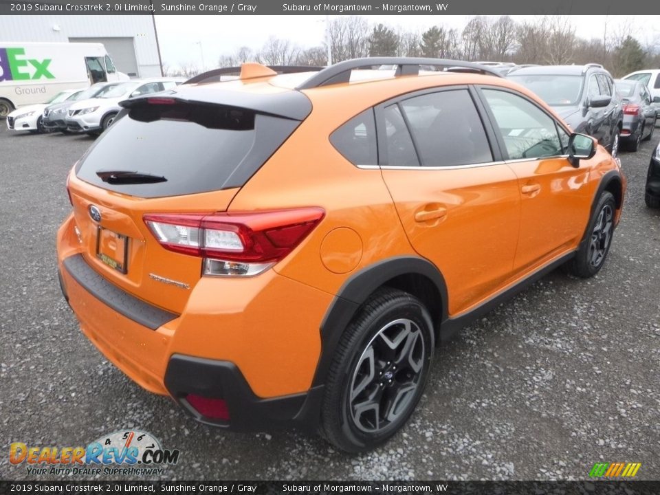 2019 Subaru Crosstrek 2.0i Limited Sunshine Orange / Gray Photo #4