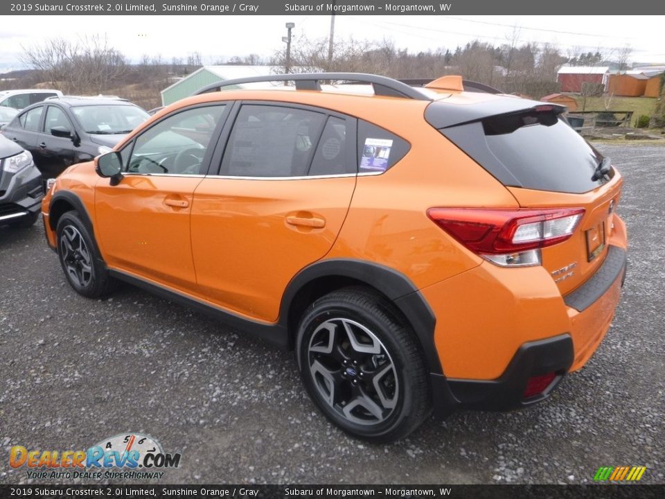 2019 Subaru Crosstrek 2.0i Limited Sunshine Orange / Gray Photo #6