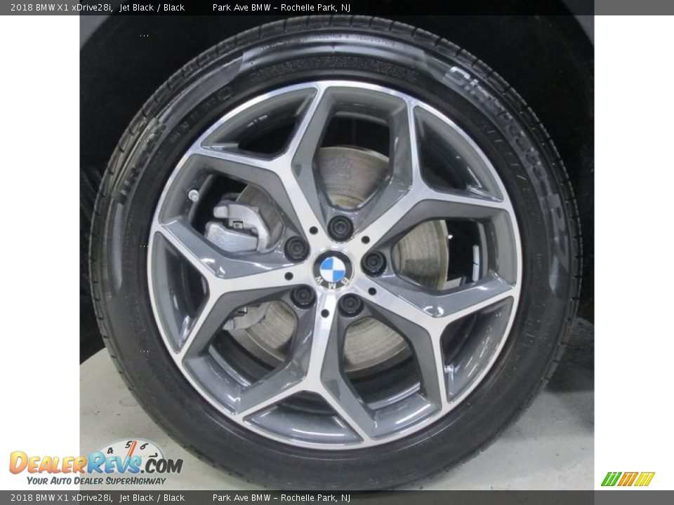 2018 BMW X1 xDrive28i Jet Black / Black Photo #28