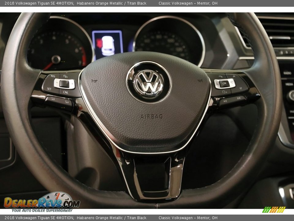 2018 Volkswagen Tiguan SE 4MOTION Steering Wheel Photo #7