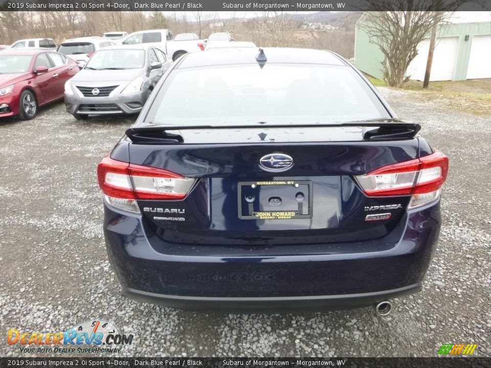2019 Subaru Impreza 2.0i Sport 4-Door Dark Blue Pearl / Black Photo #5
