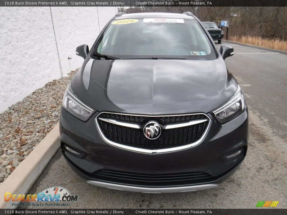 2018 Buick Encore Preferred II AWD Graphite Gray Metallic / Ebony Photo #4