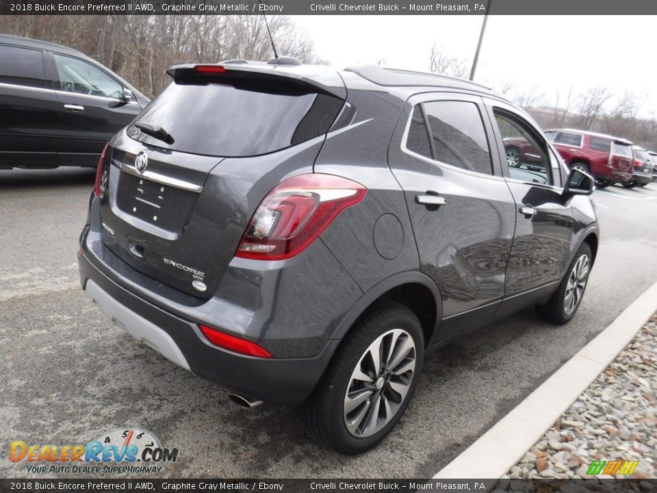 2018 Buick Encore Preferred II AWD Graphite Gray Metallic / Ebony Photo #7