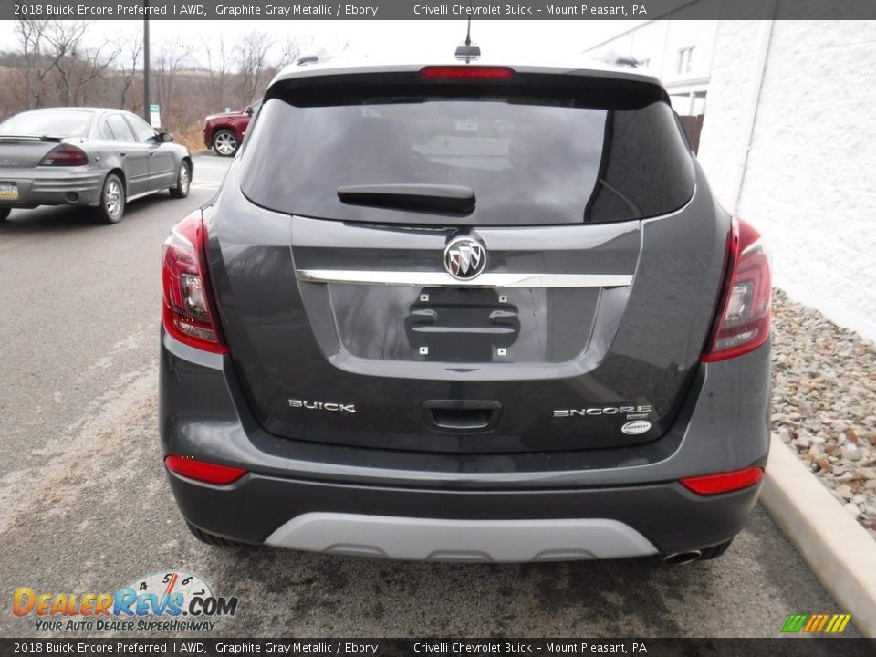 2018 Buick Encore Preferred II AWD Graphite Gray Metallic / Ebony Photo #8