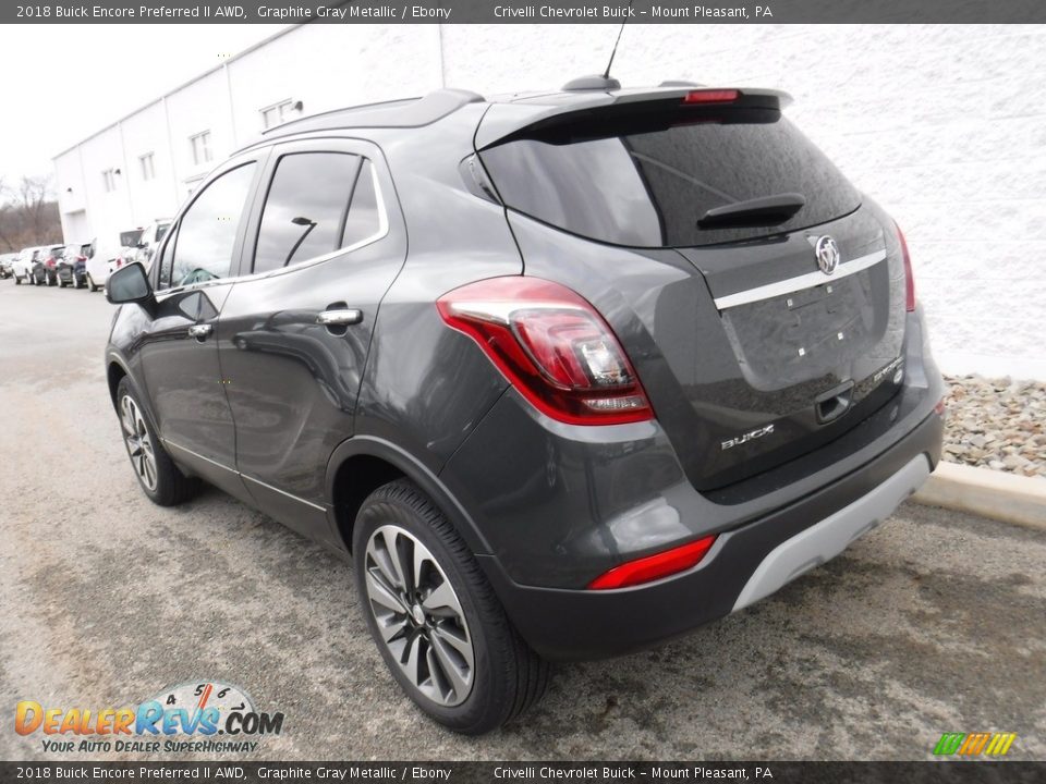 2018 Buick Encore Preferred II AWD Graphite Gray Metallic / Ebony Photo #9