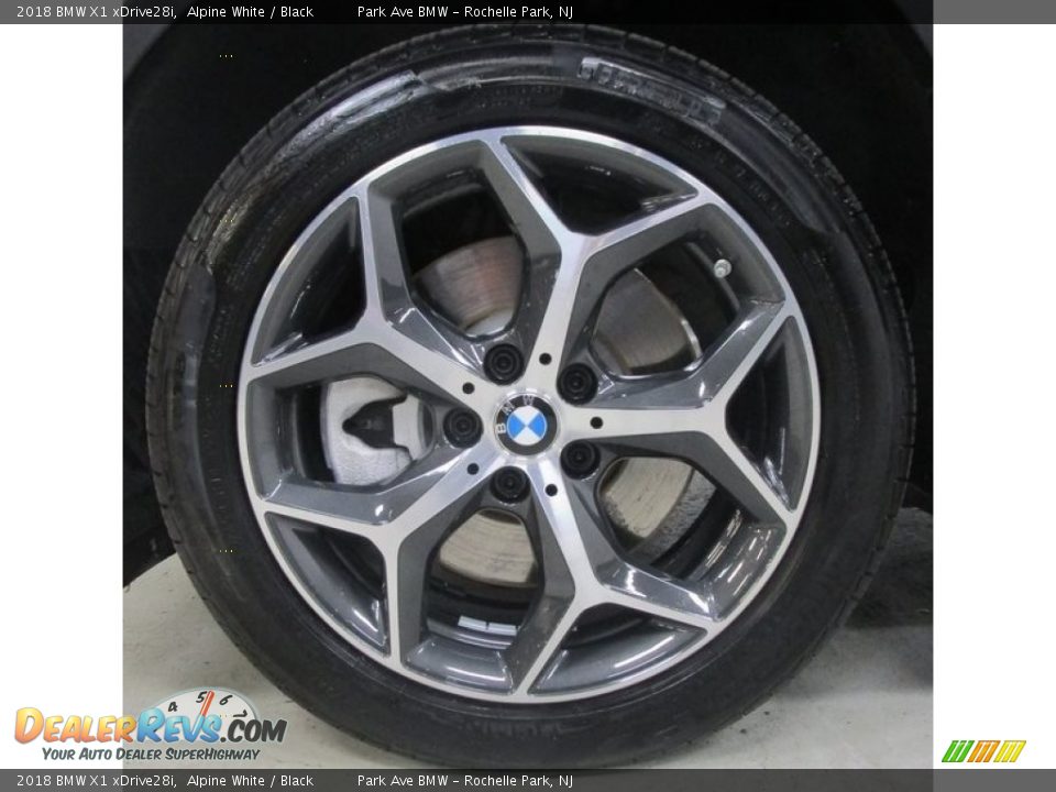 2018 BMW X1 xDrive28i Alpine White / Black Photo #28
