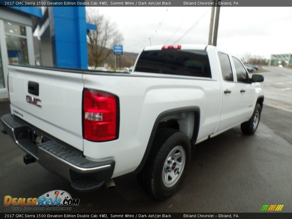 2017 GMC Sierra 1500 Elevation Edition Double Cab 4WD Summit White / Dark Ash/Jet Black Photo #5