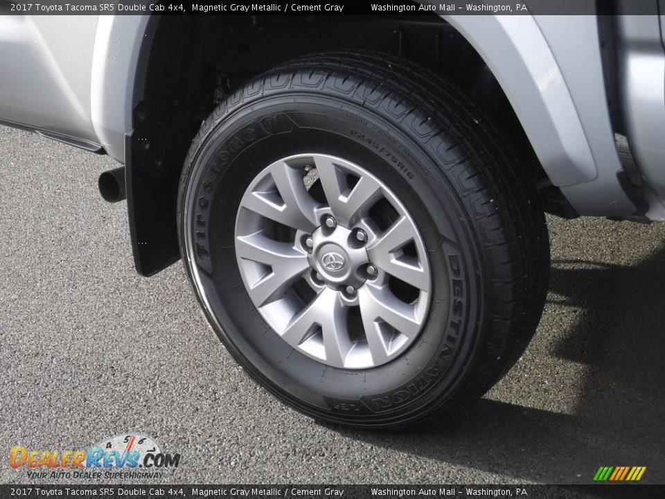 2017 Toyota Tacoma SR5 Double Cab 4x4 Magnetic Gray Metallic / Cement Gray Photo #3