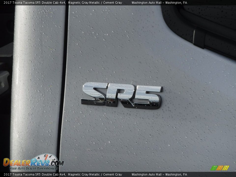 2017 Toyota Tacoma SR5 Double Cab 4x4 Magnetic Gray Metallic / Cement Gray Photo #4