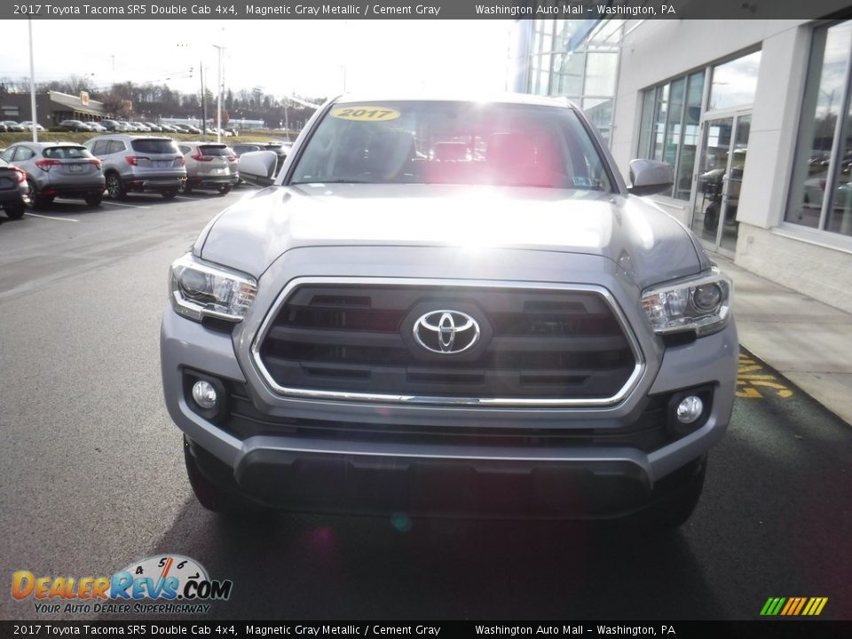 2017 Toyota Tacoma SR5 Double Cab 4x4 Magnetic Gray Metallic / Cement Gray Photo #5