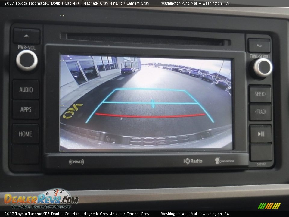 2017 Toyota Tacoma SR5 Double Cab 4x4 Magnetic Gray Metallic / Cement Gray Photo #20