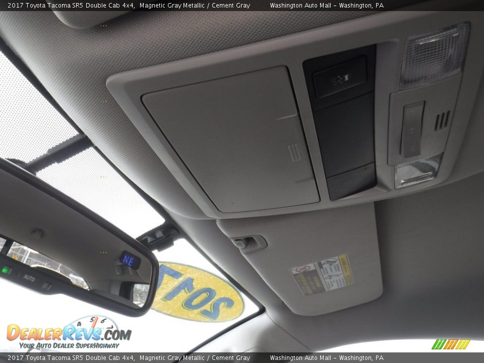 2017 Toyota Tacoma SR5 Double Cab 4x4 Magnetic Gray Metallic / Cement Gray Photo #26