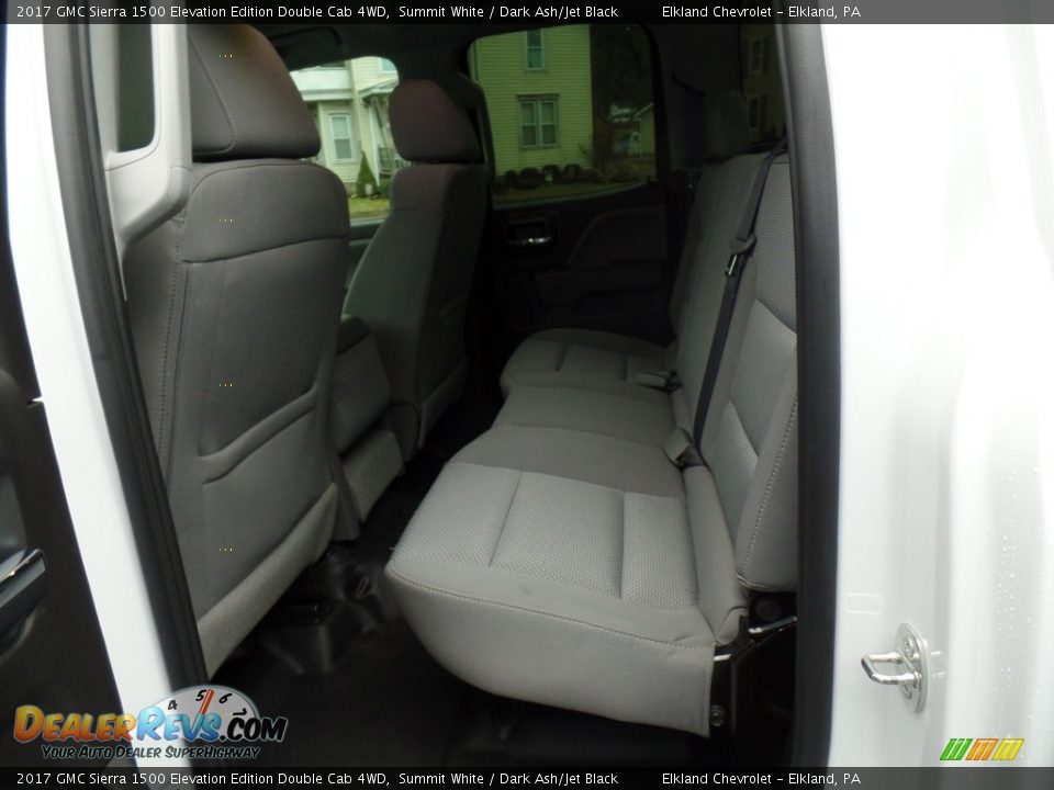 2017 GMC Sierra 1500 Elevation Edition Double Cab 4WD Summit White / Dark Ash/Jet Black Photo #35