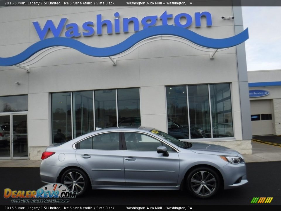2016 Subaru Legacy 2.5i Limited Ice Silver Metallic / Slate Black Photo #2