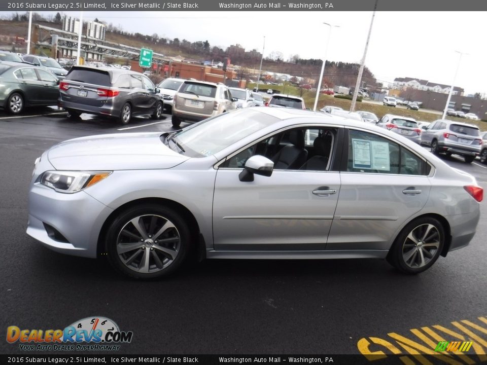 2016 Subaru Legacy 2.5i Limited Ice Silver Metallic / Slate Black Photo #7