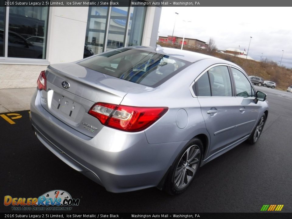 2016 Subaru Legacy 2.5i Limited Ice Silver Metallic / Slate Black Photo #9