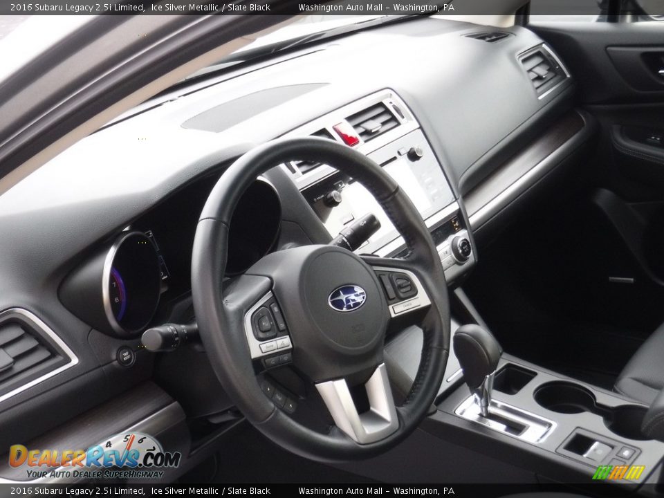 2016 Subaru Legacy 2.5i Limited Ice Silver Metallic / Slate Black Photo #13