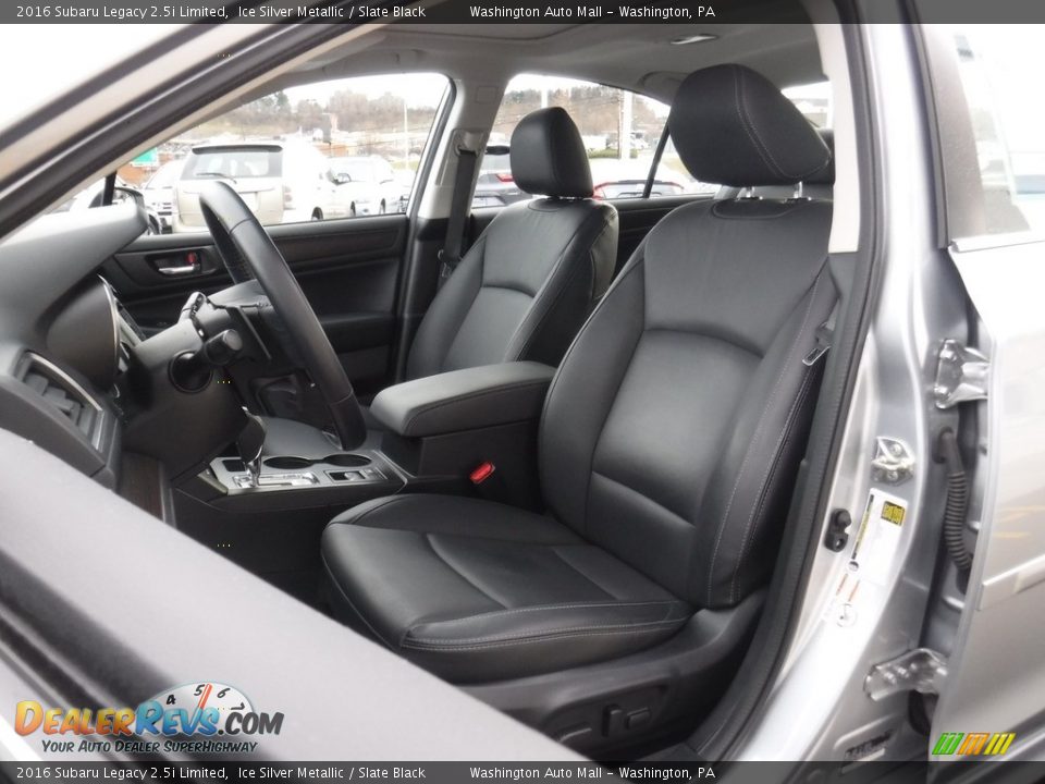 2016 Subaru Legacy 2.5i Limited Ice Silver Metallic / Slate Black Photo #17