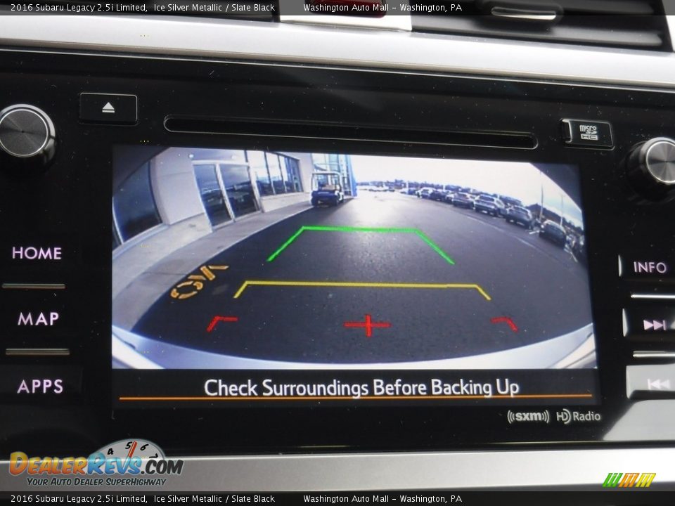 2016 Subaru Legacy 2.5i Limited Ice Silver Metallic / Slate Black Photo #21