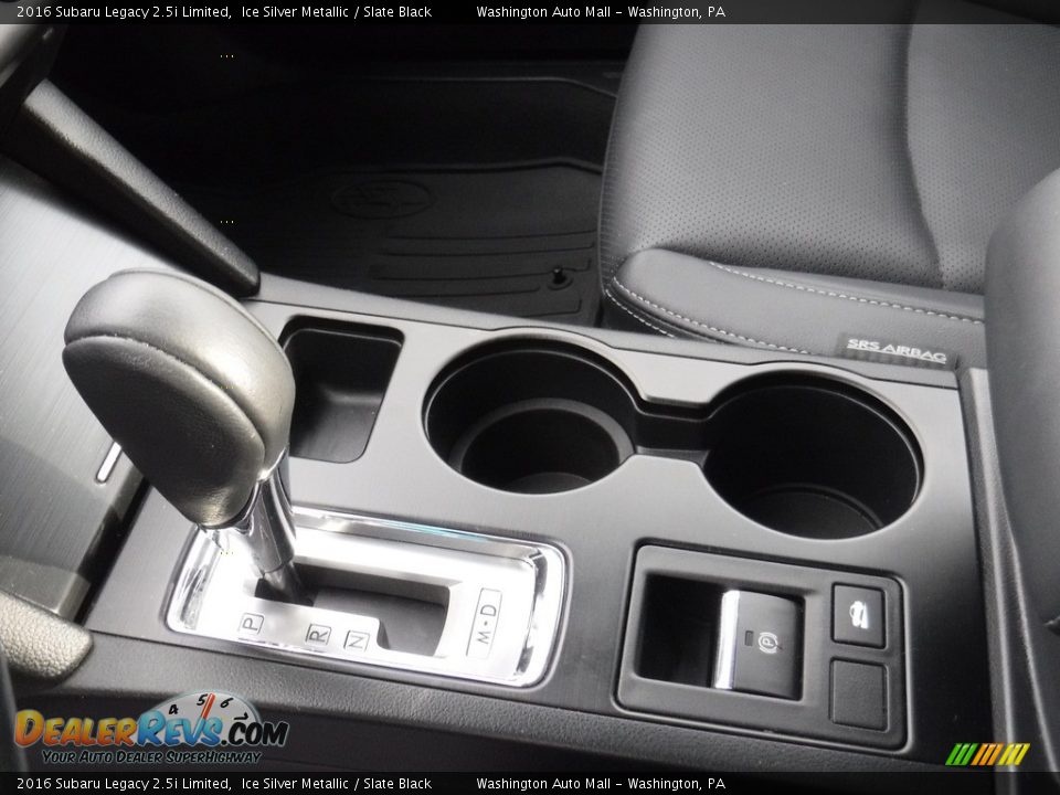 2016 Subaru Legacy 2.5i Limited Ice Silver Metallic / Slate Black Photo #23