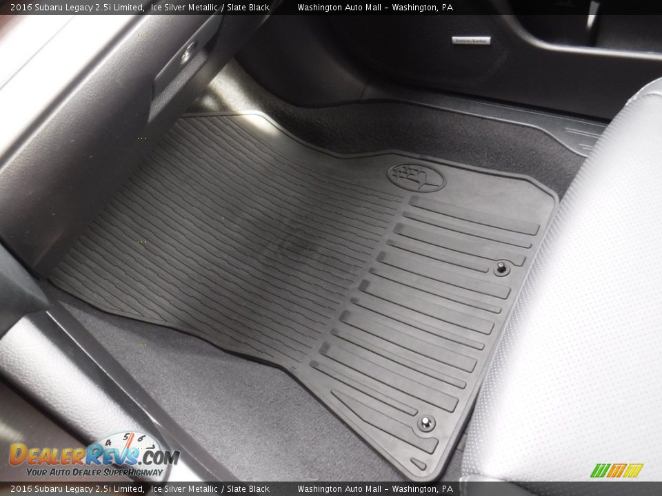 2016 Subaru Legacy 2.5i Limited Ice Silver Metallic / Slate Black Photo #26
