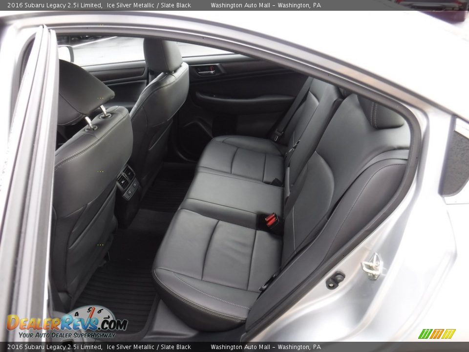 2016 Subaru Legacy 2.5i Limited Ice Silver Metallic / Slate Black Photo #27