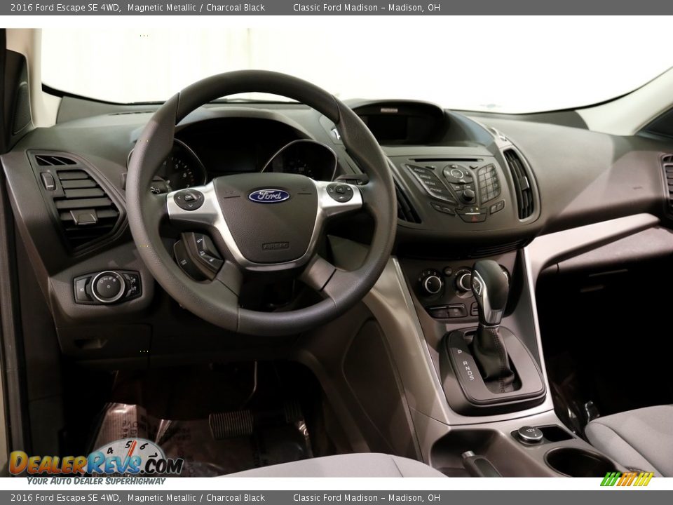2016 Ford Escape SE 4WD Magnetic Metallic / Charcoal Black Photo #6
