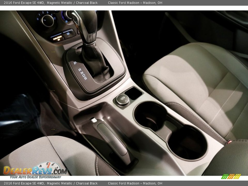 2016 Ford Escape SE 4WD Magnetic Metallic / Charcoal Black Photo #12