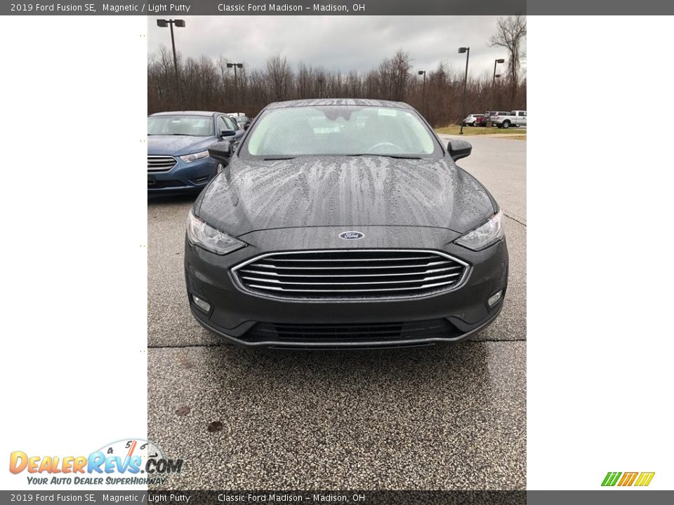2019 Ford Fusion SE Magnetic / Light Putty Photo #2