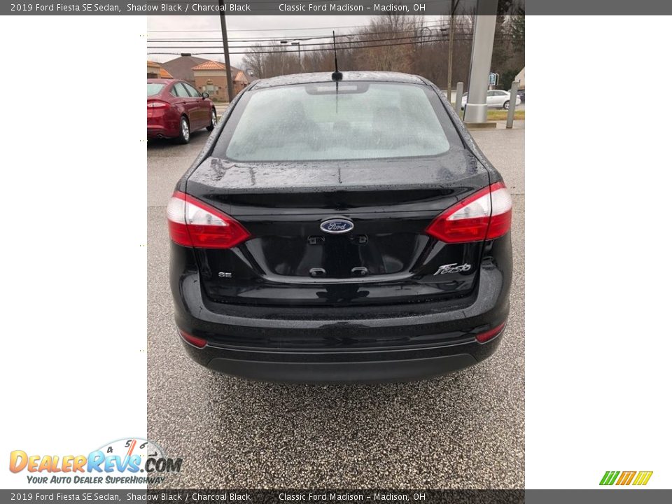 2019 Ford Fiesta SE Sedan Shadow Black / Charcoal Black Photo #3