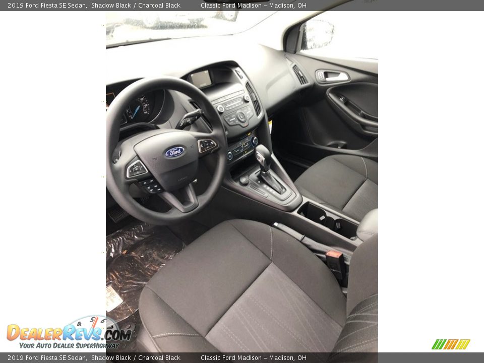 2019 Ford Fiesta SE Sedan Shadow Black / Charcoal Black Photo #4