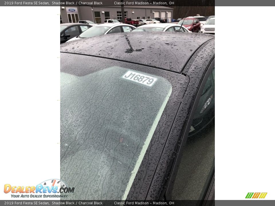 2019 Ford Fiesta SE Sedan Shadow Black / Charcoal Black Photo #5