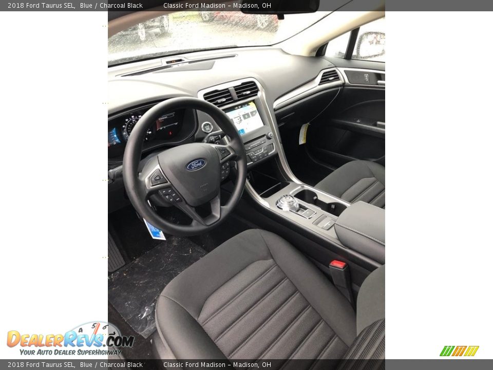 2018 Ford Taurus SEL Blue / Charcoal Black Photo #5