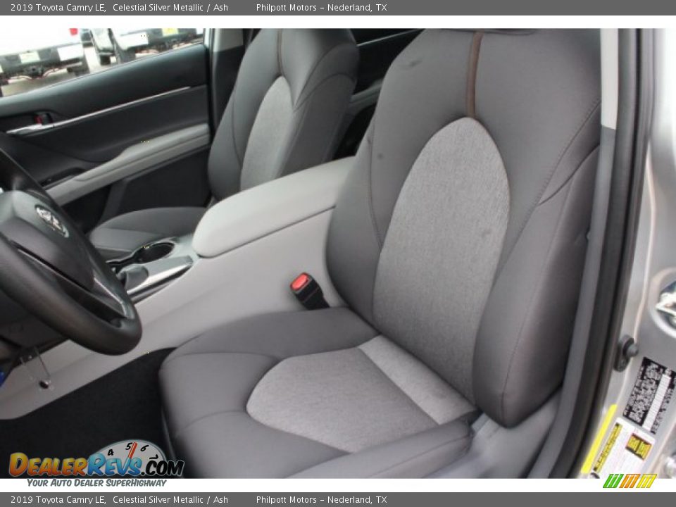 2019 Toyota Camry LE Celestial Silver Metallic / Ash Photo #10