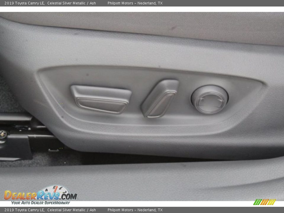 2019 Toyota Camry LE Celestial Silver Metallic / Ash Photo #11
