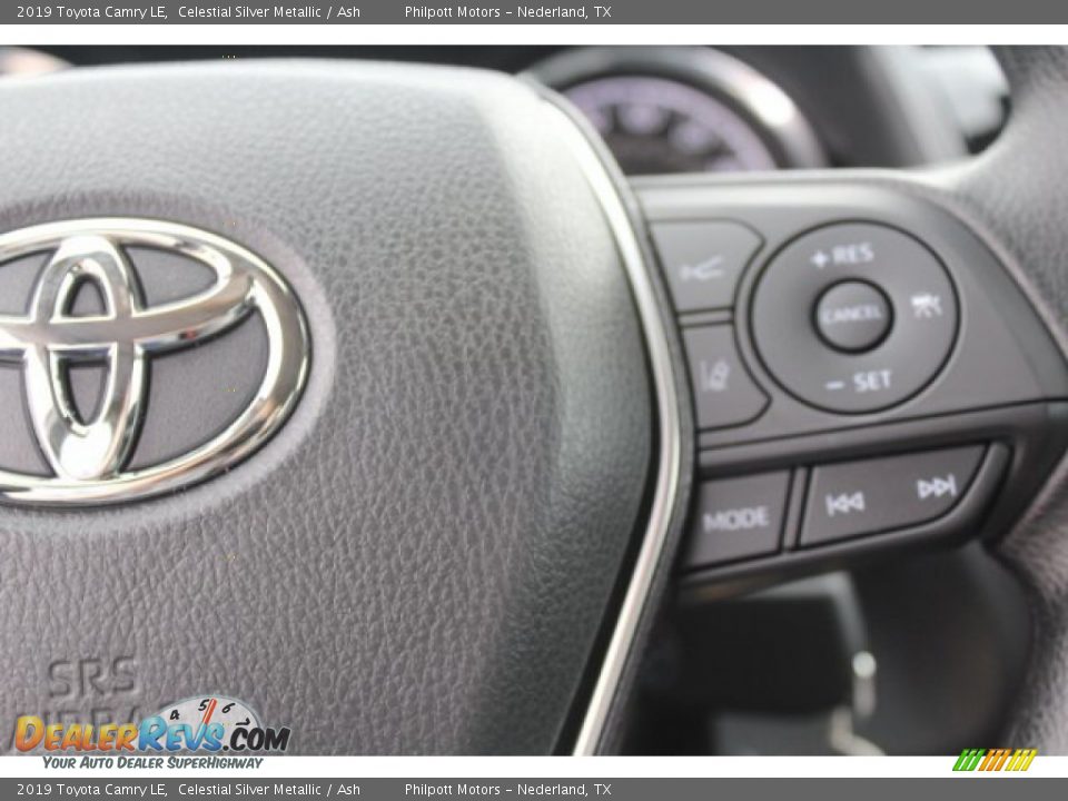 2019 Toyota Camry LE Celestial Silver Metallic / Ash Photo #16