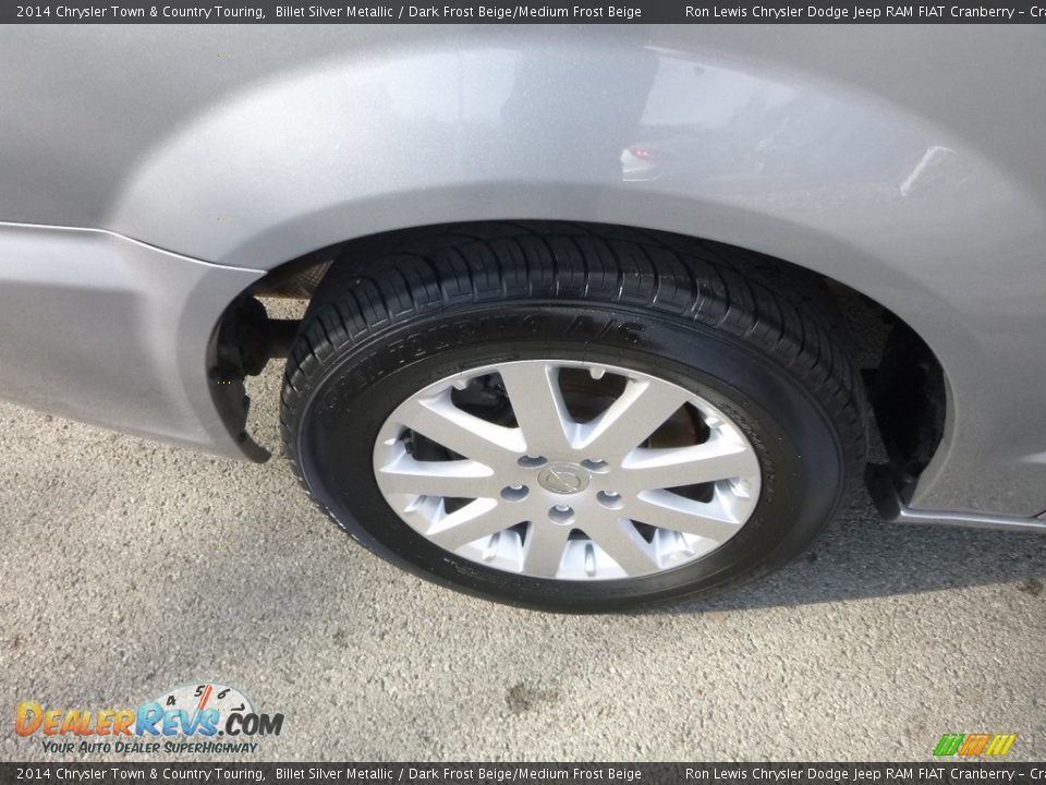 2014 Chrysler Town & Country Touring Billet Silver Metallic / Dark Frost Beige/Medium Frost Beige Photo #3