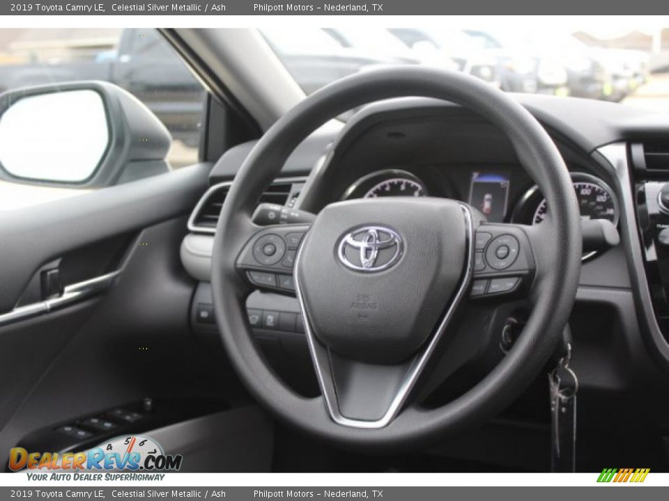 2019 Toyota Camry LE Celestial Silver Metallic / Ash Photo #20