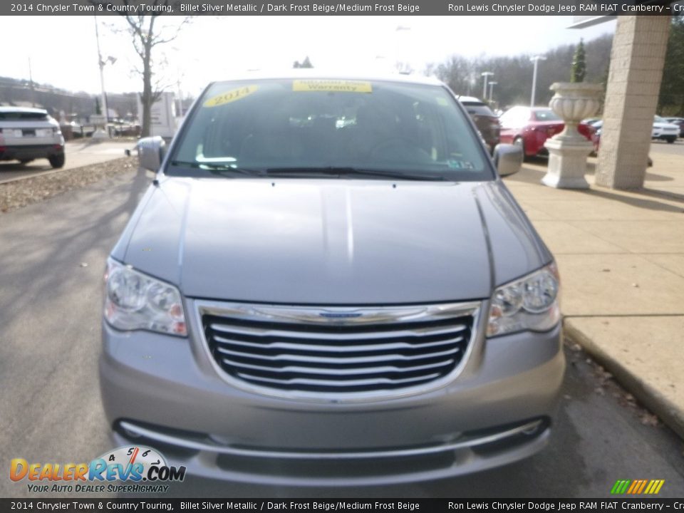2014 Chrysler Town & Country Touring Billet Silver Metallic / Dark Frost Beige/Medium Frost Beige Photo #5