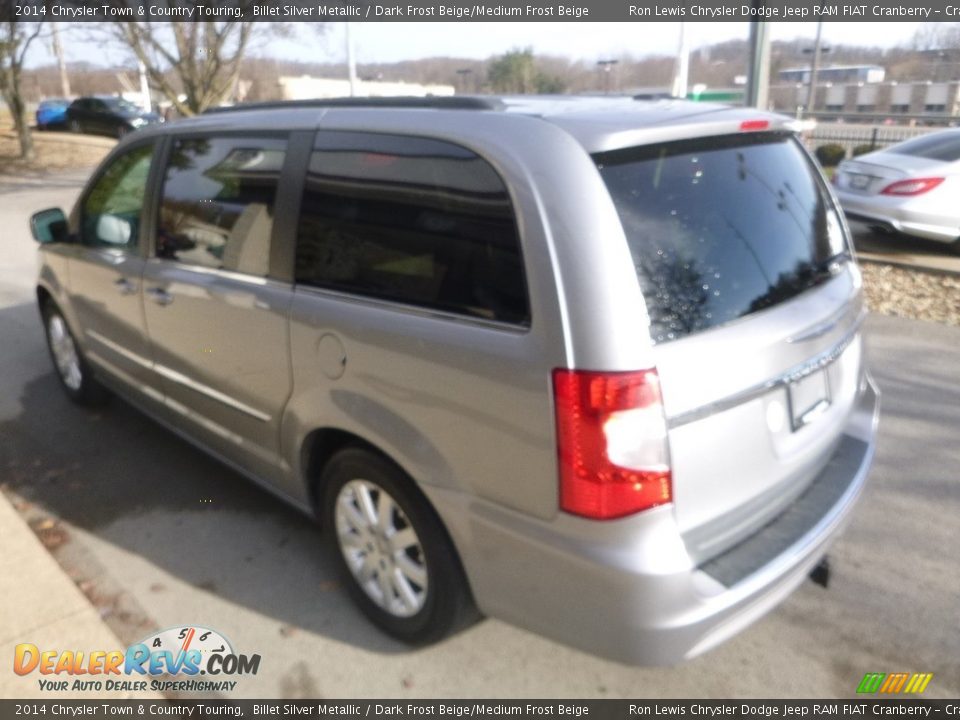 2014 Chrysler Town & Country Touring Billet Silver Metallic / Dark Frost Beige/Medium Frost Beige Photo #8