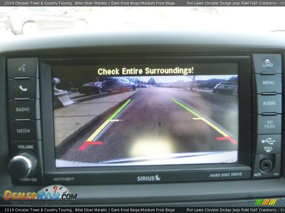 2014 Chrysler Town & Country Touring Billet Silver Metallic / Dark Frost Beige/Medium Frost Beige Photo #19